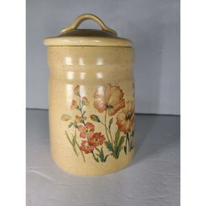 Treasure Craft #904 Wildflower Poppy Cannister Replacement small